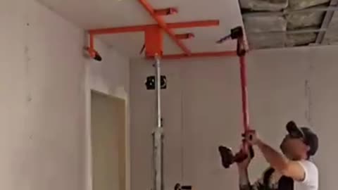 Ceiling Work Made TOO EASY?! Genius Tool Shocks Contractors!