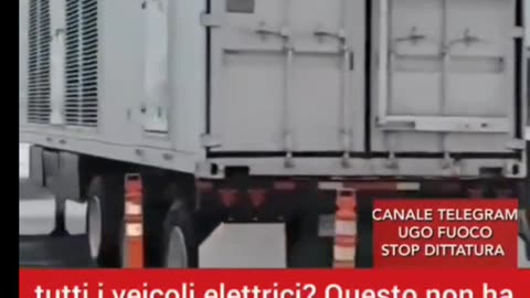Green Energy? Recharged by a diesel generator...
