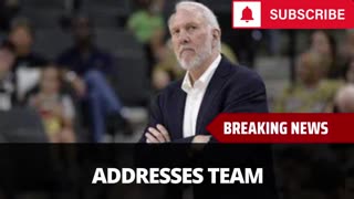 Gregg Popovich Addressed Team Over NBA Future