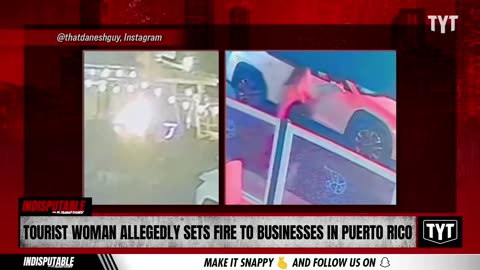 Female Tourist Sets FIRE To Local Businesses During Tropical Vacation, Allegedly