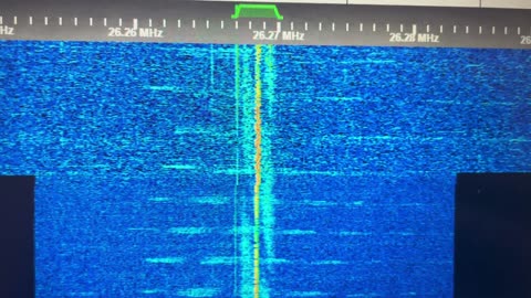 35.400 Burst Transmissions UNID Data Signals 35.4 - RX G8JNJ SDR in UK 11 January