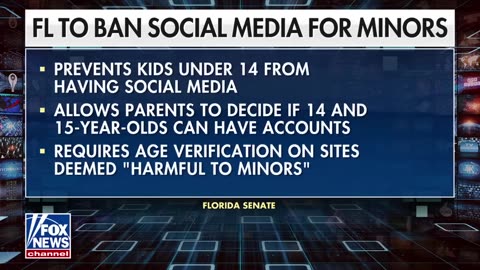 Florida bans children under 14 from social media