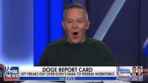 Fox’s Greg Gutfeld calls out MSNBC hosts for attacking Elon Musk over his emails to federal workers