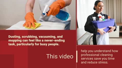 How A Professional Cleaning Service Can Save You Time And Reduce Stress