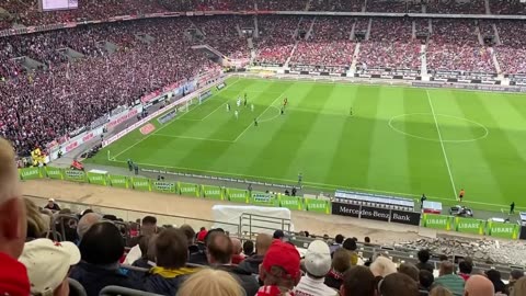 VfB Stuttgart vs Eintracht Frankfurt (splendid goal Sebastian Rode)
