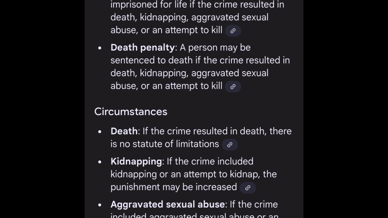 You all think you’re safe because you’re not being charged, but you will be sentenced