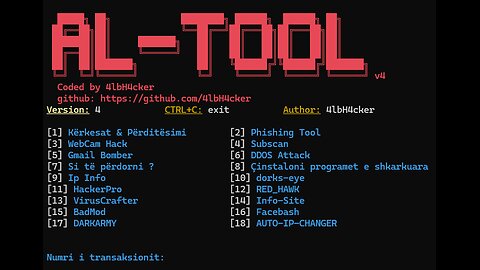 How to use ALHacking Tool on Kali | 2025