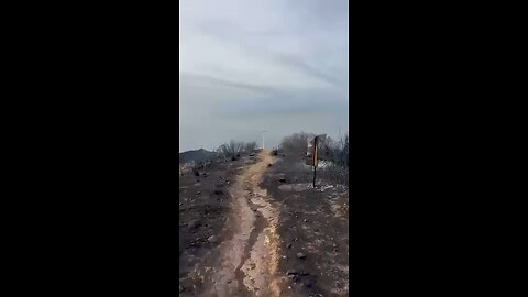 Thousands of acres burned though, the Cross still stands.