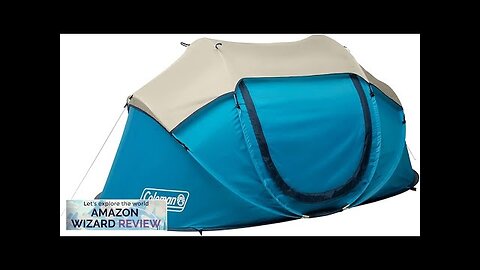 Coleman Pop-Up Camping Tent with Instant Setup 2/4 Person Tent Sets Review