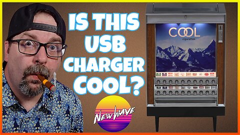 New Wave Toys USB Cigarette Charger Machine Is...Cool? Review!