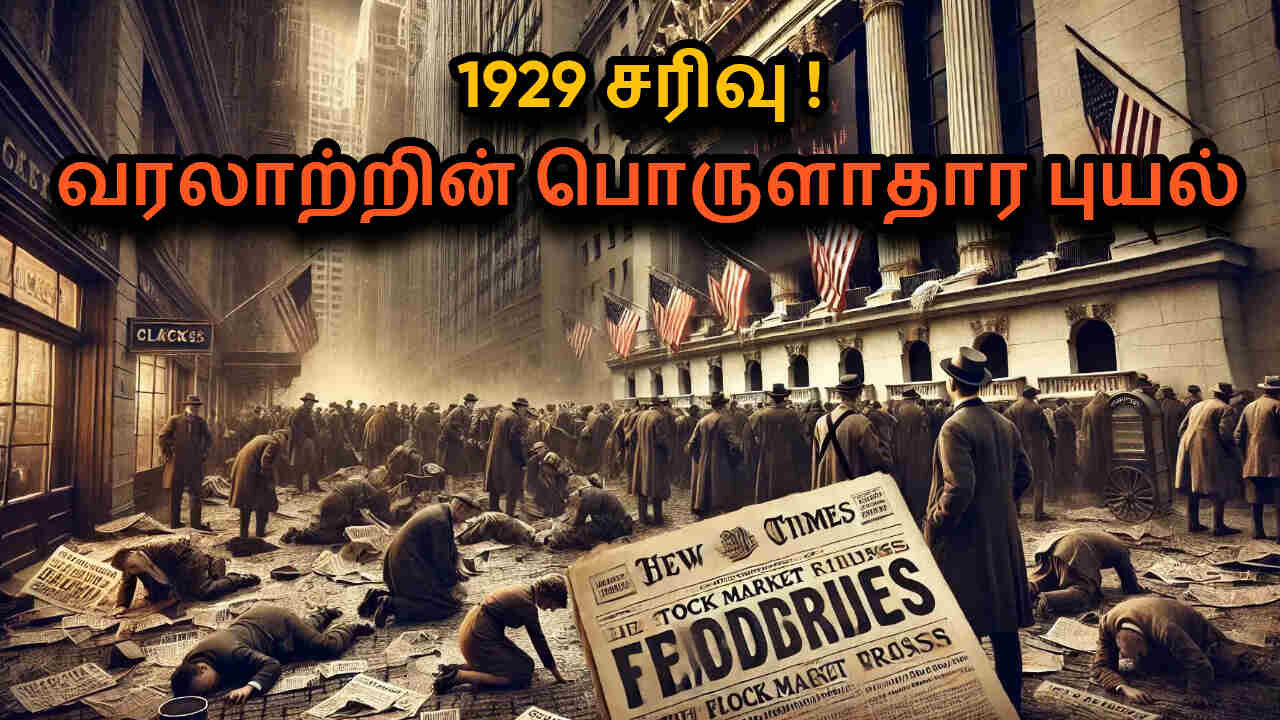 1929 Great Depression: Stock Market Crash Explained in Tamil