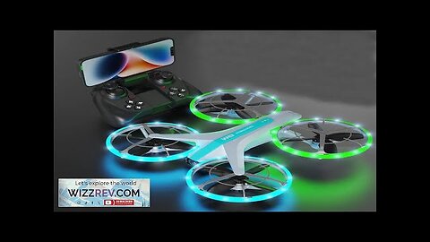 4DRC V33S WiFi FPV with HD Dual Camera Optical Flow Positioning Stunt Review