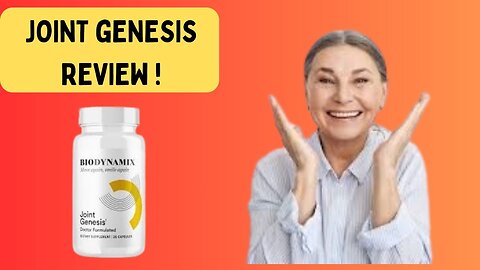 Joint Genesis The Revolutionary Solution to Achy, Stiff Joints!