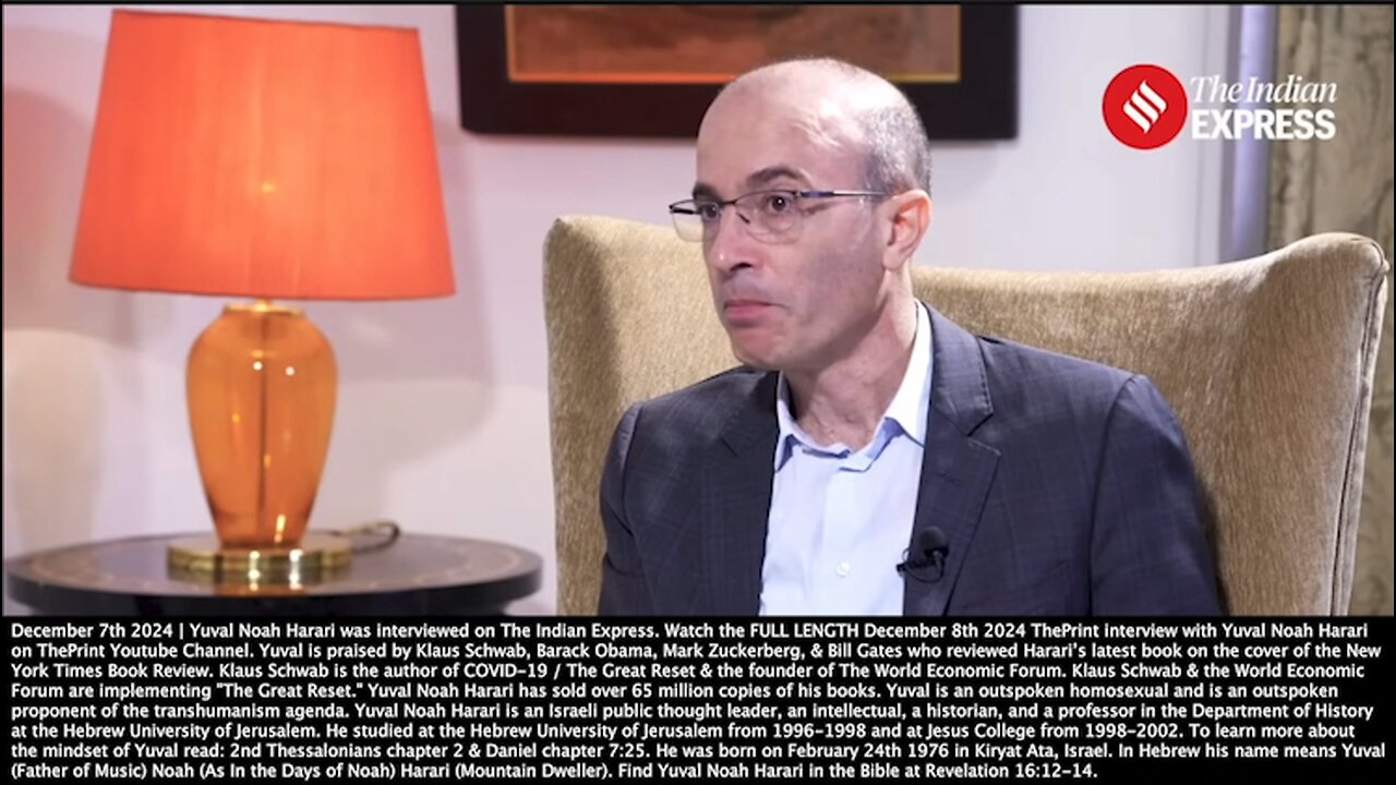 Yuval Noah Harari | "Look At the United States. Very Few People Understand the AI Revolution. Very Few People Make the Keys Decisions About the Future of Everybody. These People Like Elon Musk, Are Not Elected By Anybody."