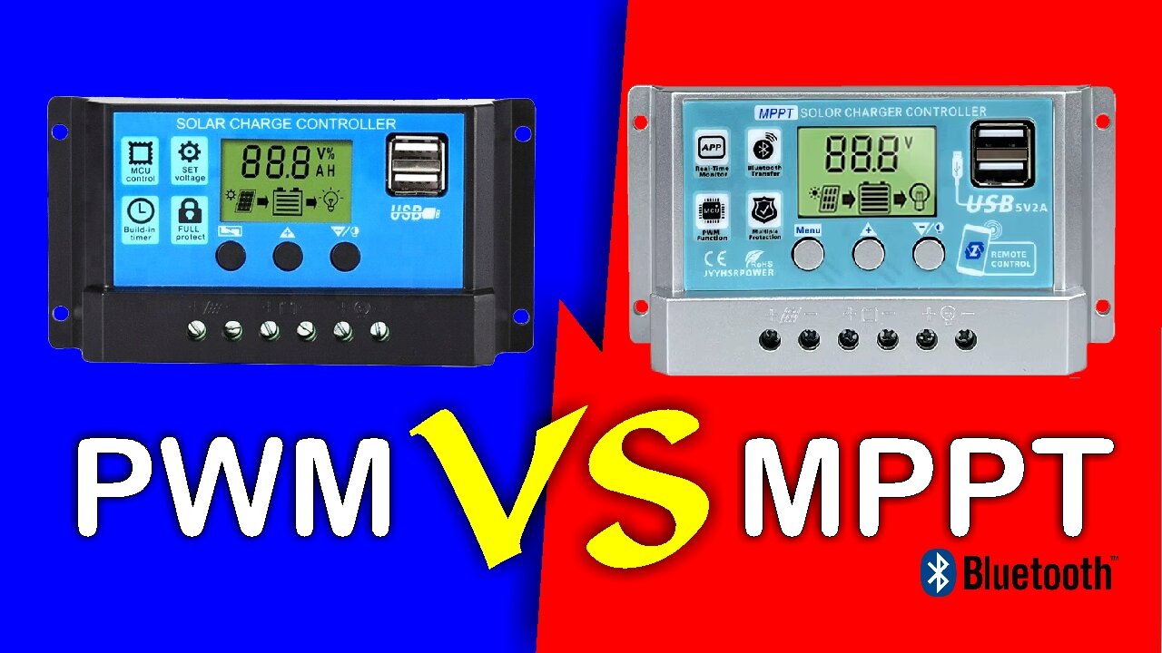 Porównuję kontroler ładowania PWM z MPPT