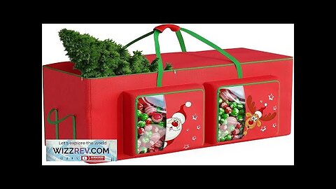 Christmas Tree Storage Bag Up to 9 ft Xmas Trees Heavy Duty Review