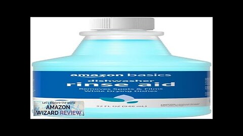 Amazon Basics Dishwasher Rinse Aid Liquid 32 Fl Oz Pack of 1 Review