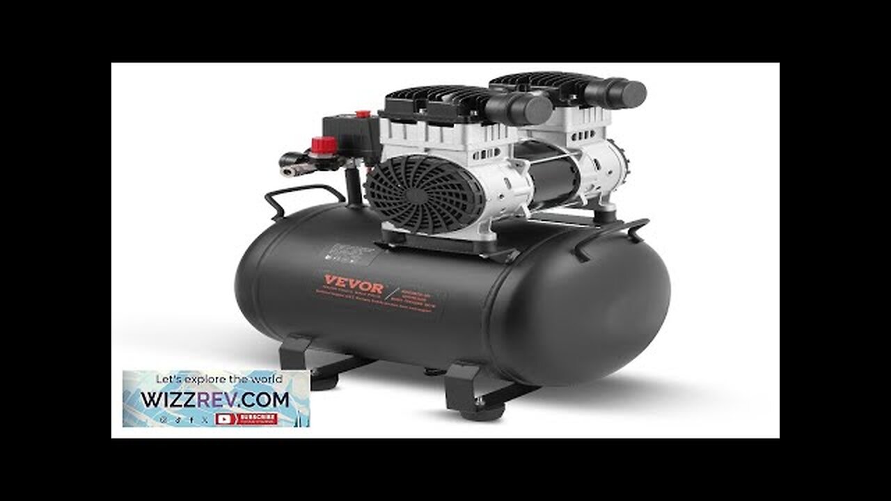 VEVOR Air Compressor Compact Portable Oil Free Compressor 10 Gallon 90 PSI Review