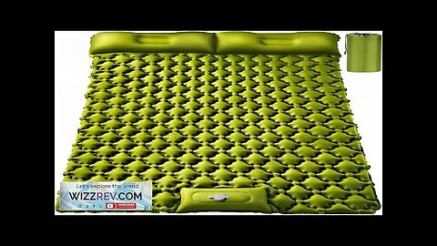 Double Sleeping Pad Ultralight 4" Extra-Thick Self Inflating Sleeping Mat for 2 Review