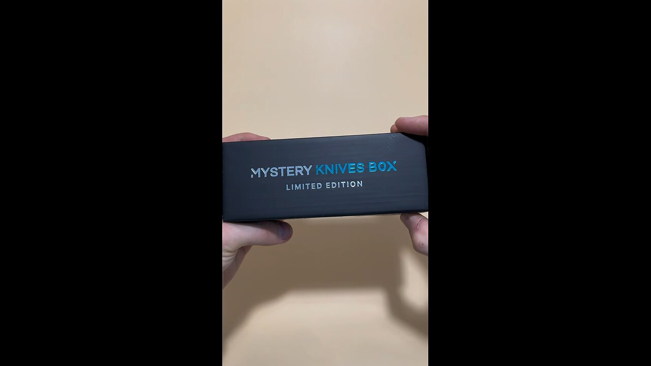 The STRANGEST mystery knives box