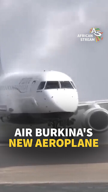 AIR BURKINA'S NEW AEROPLANE