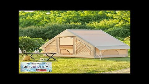 DARTMOOR Inflatable Camping Tent 4-6 Person Air Glamping Tent with Pump Waterproof Review