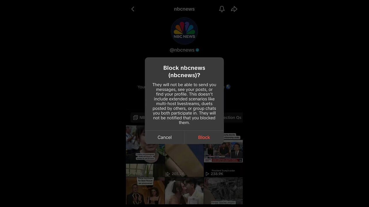 Just block all these media accounts you never asked for