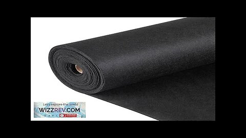 VEVOR Garden Weed Barrier Fabric 4OZ Heavy Duty Geotextile Landscape Fabric 15ft Review