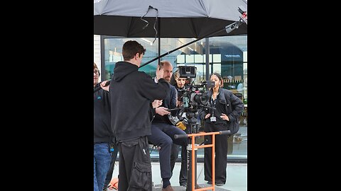 Prince William meets young filmmakers at LSA before skipping BAFTAs