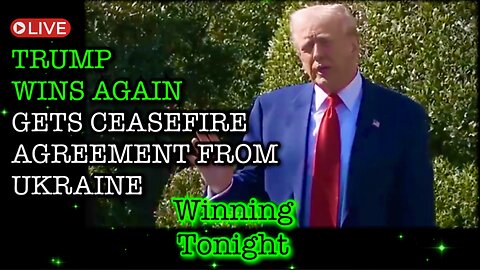 🚨 Winning Tonight (3/11/25) - Trump Close to Ukraine PEACE, Delusional Dems + WH Pressers! 🔥