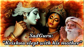 Sadhguru "god Krishna Sleeping with His Mother Yashoda"!