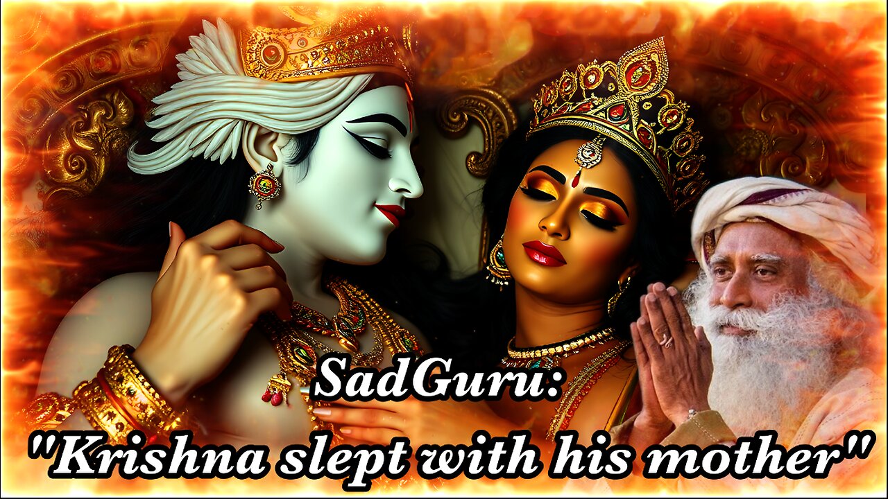 Sadhguru "god Krishna Sleeping with His Mother Yashoda"!