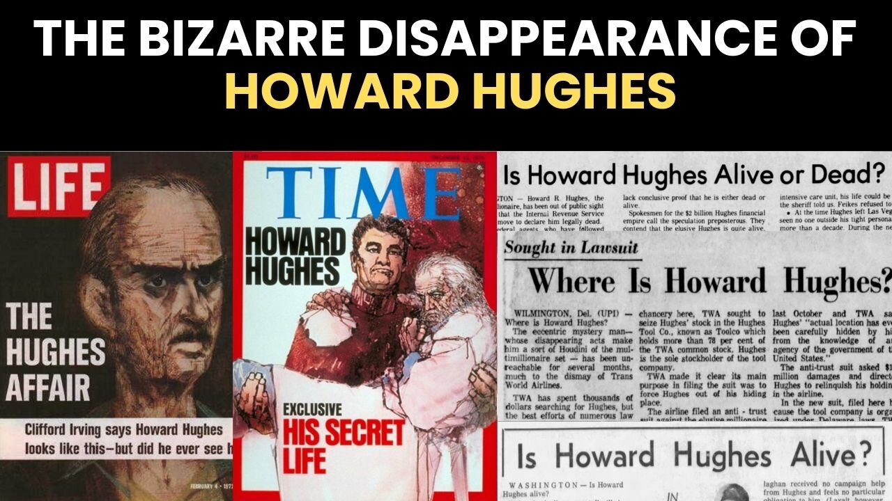 The disappearance of Howard Hughes is the weirdest thing that's ever happened
