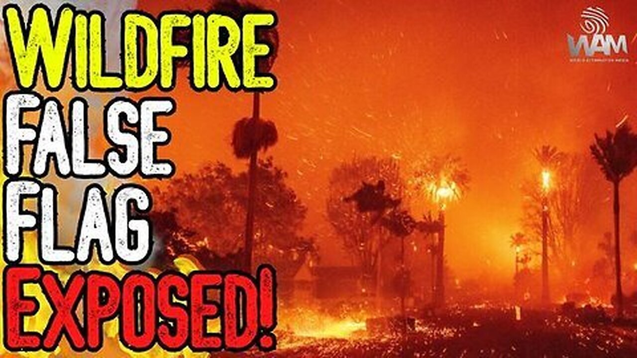 (WATCH) Plan to Burn California with DEWs Direct Energy Weapons - Jew1sh Rothschild