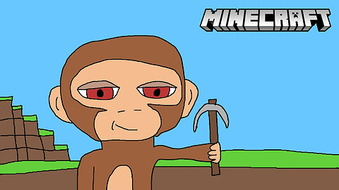 Monkey Plays Minecraft