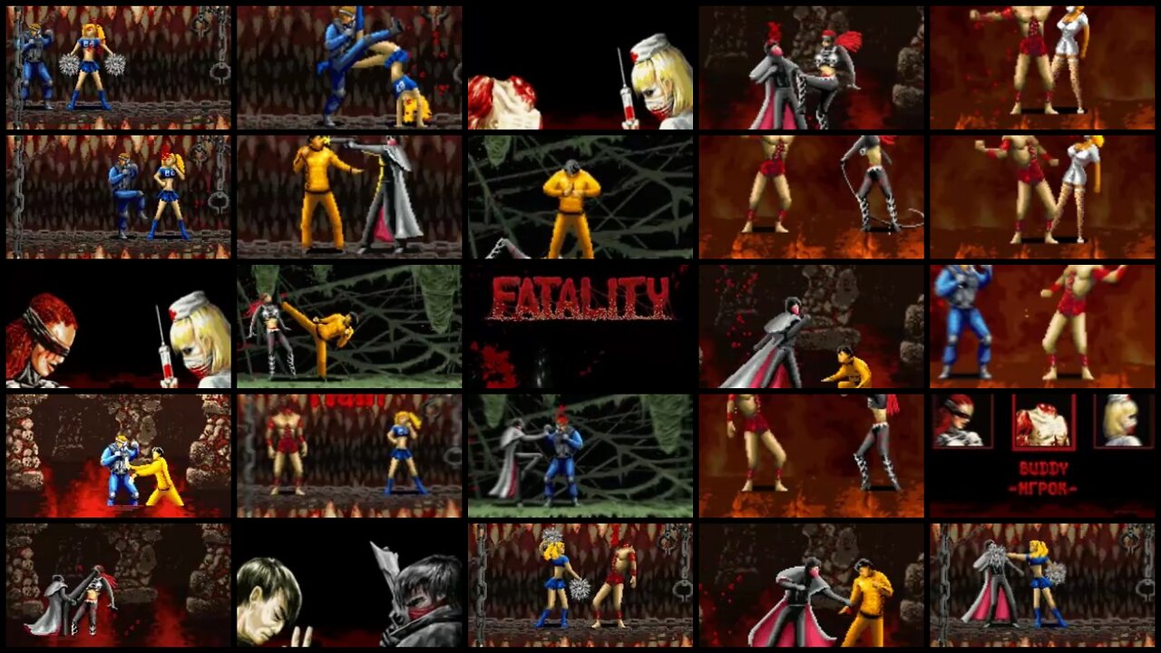 Fatality - Mobile Nokia Fighting game (2008) [DEL]