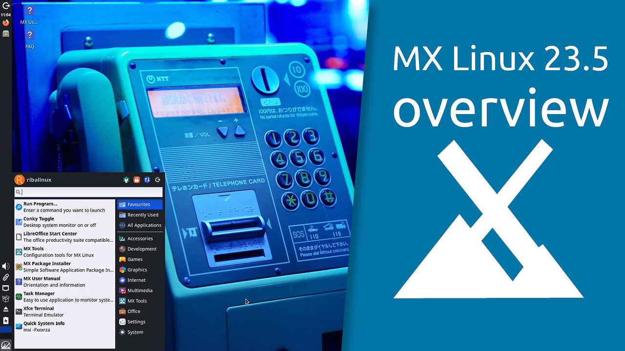 MX Linux 23.5 overview | simple configuration, high stability, solid performance.