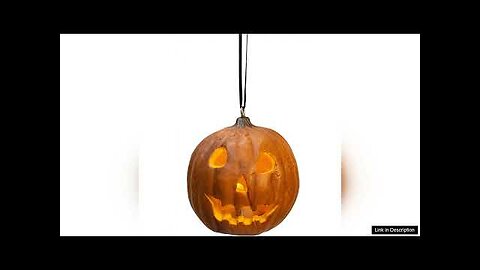 Halloween 1978 Light-Up Pumpkin Ornament Review