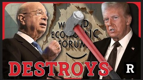 Watch Trump DESTROY WEF Globalists Right to Their Face at Davos | Redacted News