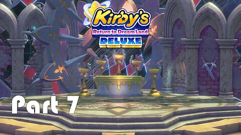 Lets Play Kirby Returns to Dream Land Deluxe Part 7 (Getting Spooked by WHAT?!)