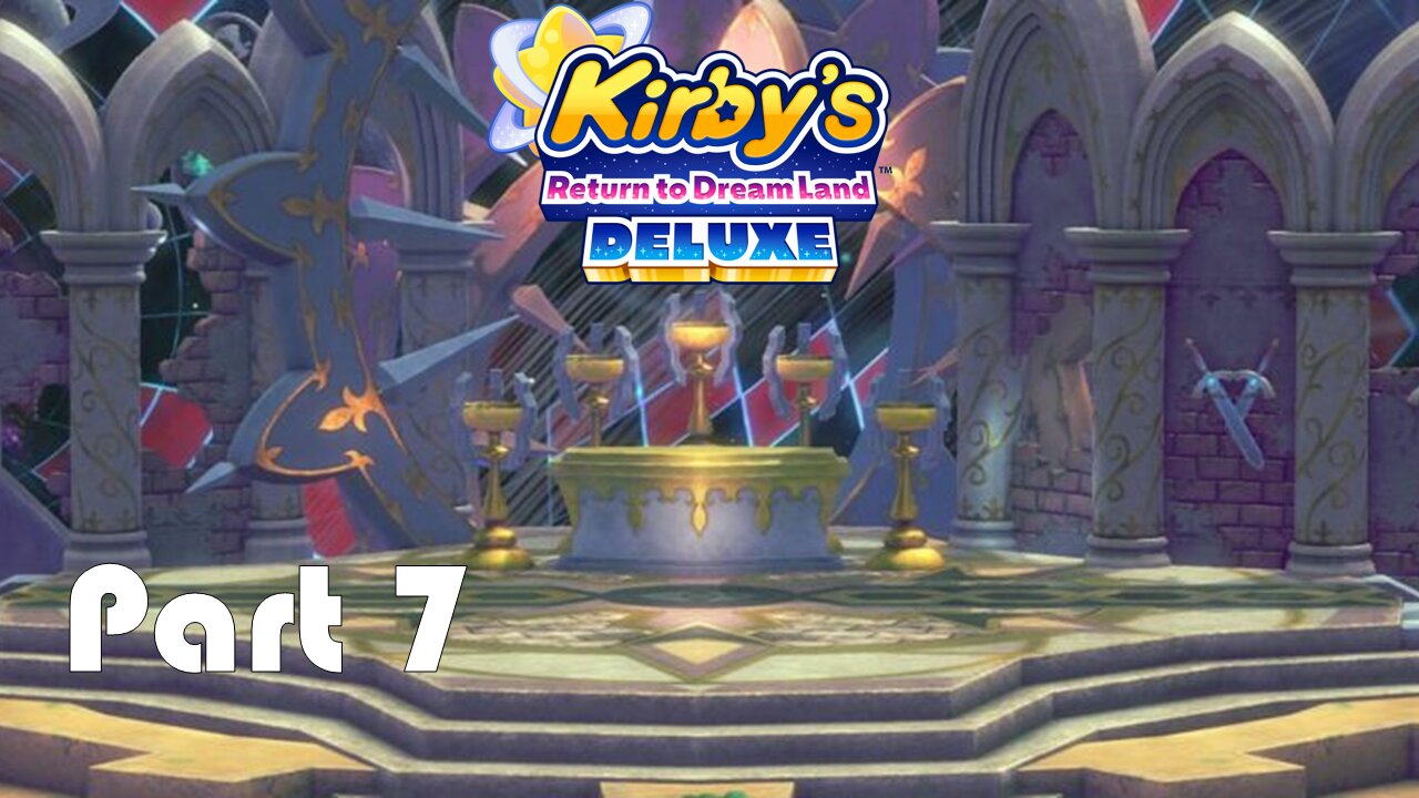 Lets Play Kirby Returns to Dream Land Deluxe Part 7 (Getting Spooked by WHAT?!)