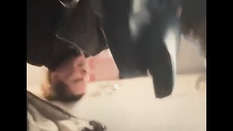 INSANE FOOTAGE shows survivors inside the wreckage of the Delta plane crash in Toronto