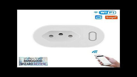 Tuya 16A Brazil Standard Smart Plug with Power Monitor Smart Life APP Review