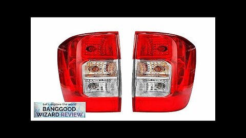 Car Rear Tail Light Red Left/Right with Bulb Wiring Harness for Nissan Review