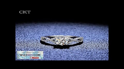 Luxury PT950 Platinum Proposal Ring Real High Clarity D Color Diamond Moissanite Review