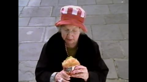 January 22, 2000 - She Has a Lot to Say About the Cheddar Lovers' Bacon Cheeseburger