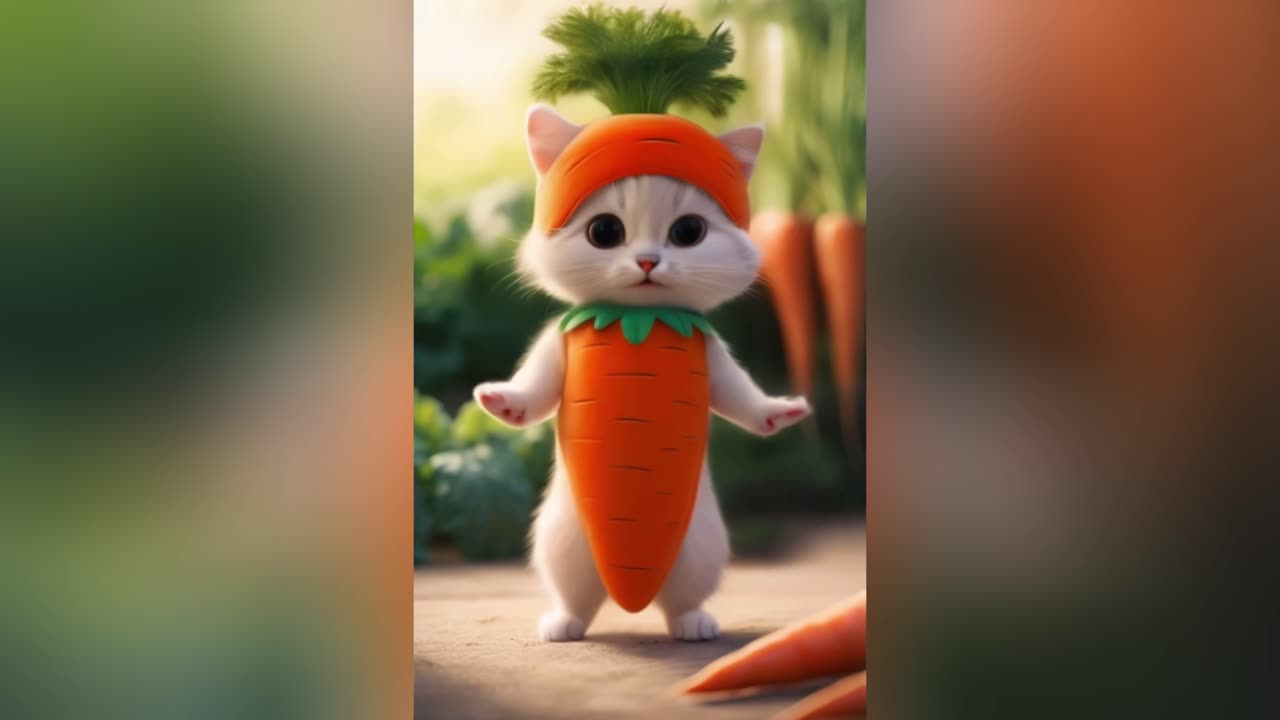 cat dancing | Carrot dance | Love me my carrot kitty | love me baby