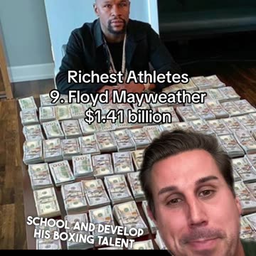 THEY CALL HIM MONEY FOR A REASON