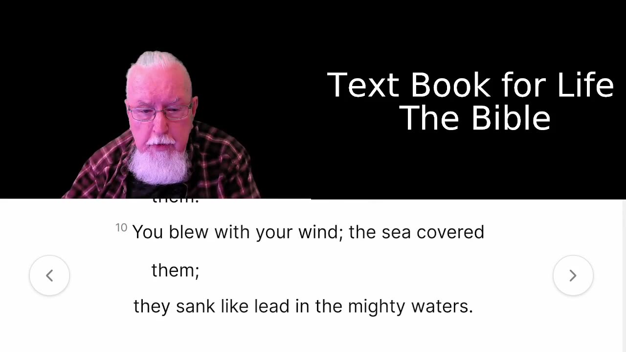 Episode 67 Text Book for Life, The Bible. On Down to Earth But Heavenly Minded Podcast.