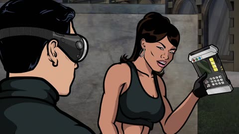 Archer S01E08 The Rock